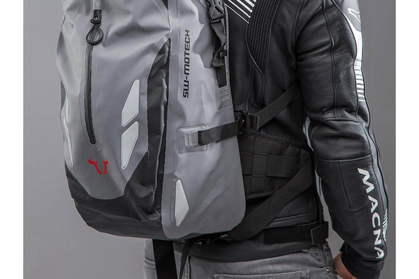 Baracuda backpack 25 l. Grey/black. Waterproof.