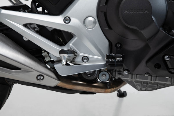 Extensión del pedal de freno Negro. Honda NC750X, Yamaha MT-07/XSR700/Trac700.