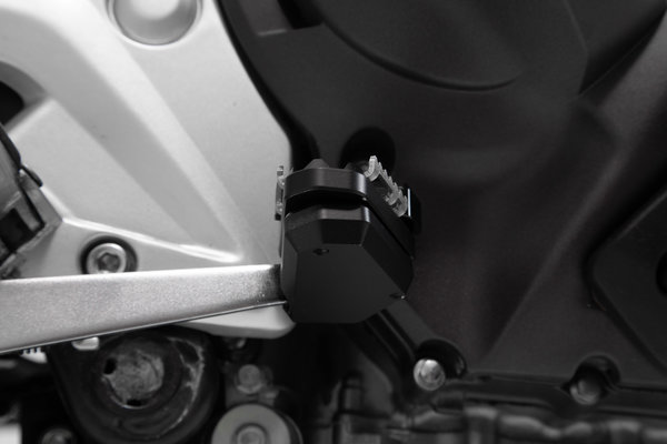 Extension for brake pedal Black. Honda NC750X, Yamaha MT-07/XSR700/Trac700.