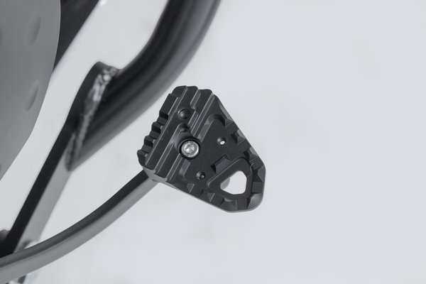 Extension for brake pedal Black. Kawasaki KLR 650 (22-).