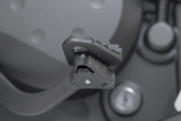 Extension for brake pedal Black. Kawasaki KLR 650 (22-).