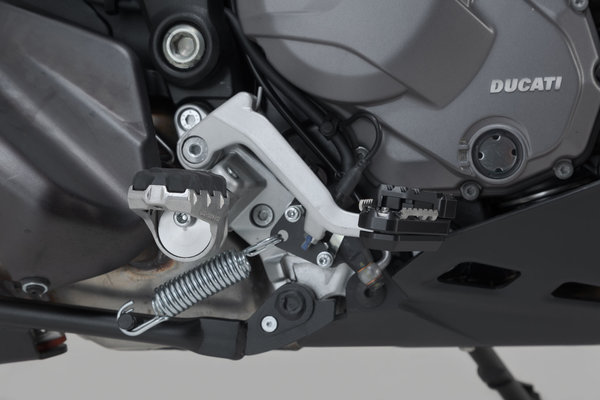 Extension for brake pedal Black. Ducati Multistrada 950/1200/1260/V2/V2S.