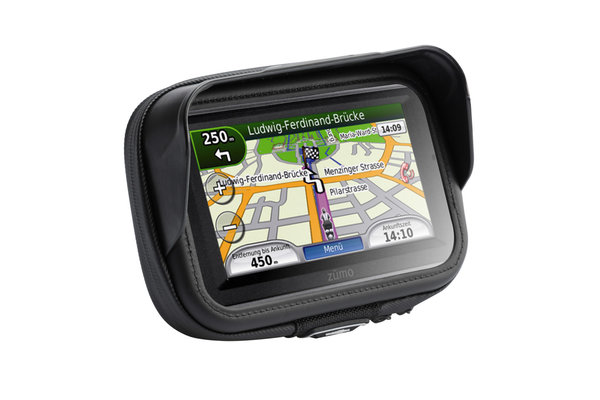 Universal GPS mount kit with navi case Pro L Incl. 1" ball, socket arm, navi mount, navi case.