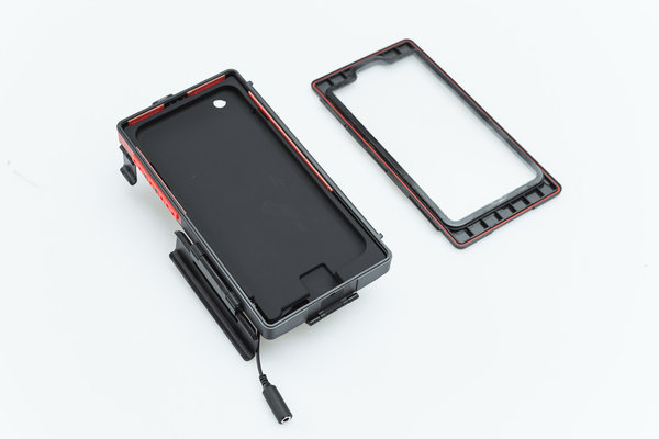 Hardcase para iPhone 6/6s Plus Resistente al agua. Negro. Para soportes de GPS.
