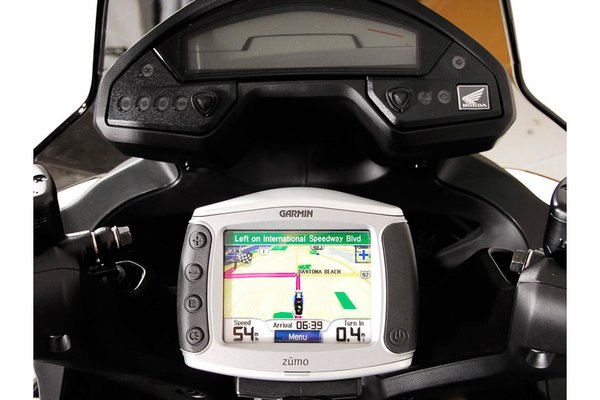 GPS mount for cockpit Black. Honda VFR800X Crossrunner (11-14)/(16-).