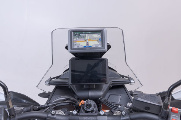 GPS mount for cockpit Black. KTM 890 Adv (22-).