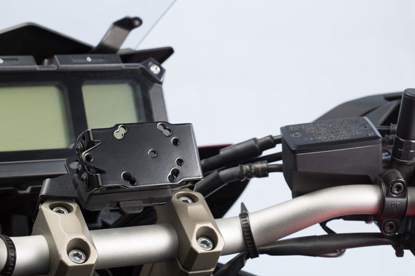 GPS mount for handlebar Black. Yamaha MT-09 Tracer/ Tracer 900GT.