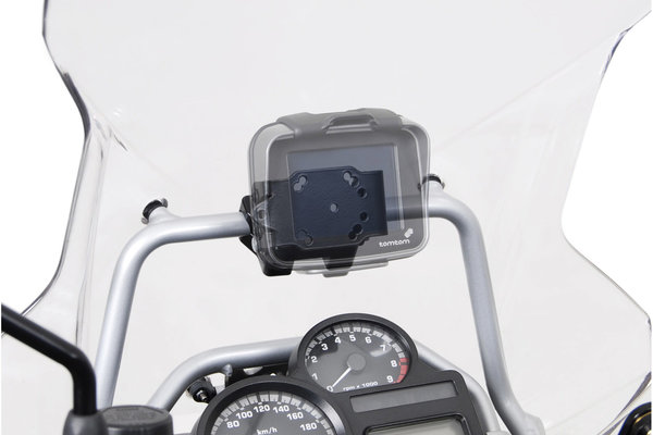 GPS mount for crossbar Ø 17 mm Shock absorbent. BMW R 1200 GS Adventure (08-).