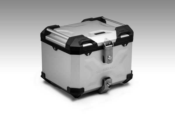 TRAX ADV top case system Silver. Honda NC700 S/X (11-14) NC750 S/X (14-15).