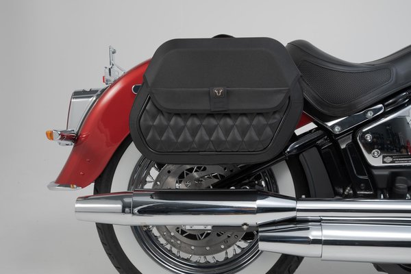 SLH side carrier LH2 left Harley-Davidson Softail Deluxe (17-). For LH2.