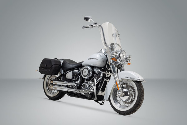 Support latéral SLH gauche LH1 Harley-Davidson Softail Deluxe (17-). Pour LH1.