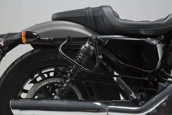 SLC side carrier right Harley Sportster models (04-).