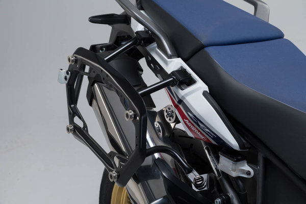 Support latéral PRO - Version off-road Noir. Honda CRF1000L Africa Twin (15-17).