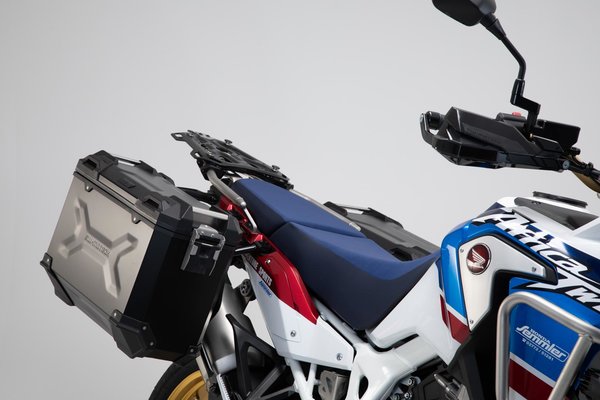 Support latéral PRO - Version off-road Noir. Honda Africa Twin / Adv Sports (18-).