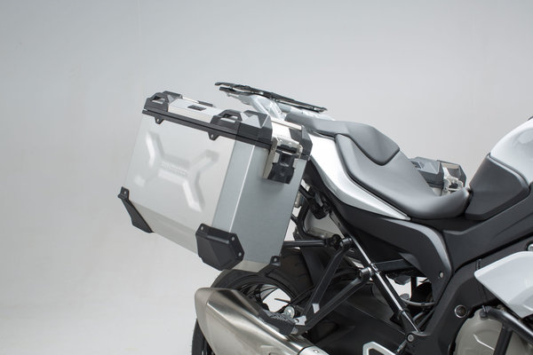TRAX ADV aluminium case system Silver. 37/37 l. BMW S 1000 XR (15-19).