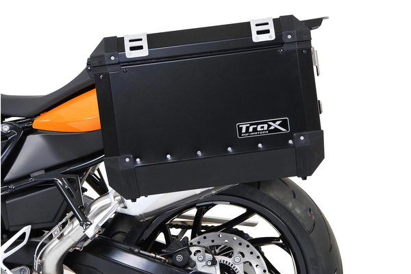 Sistema de maletas TRAX ION Negro. 37/45 l. BMW F 800 R (09-)/F 800 GT (12-).