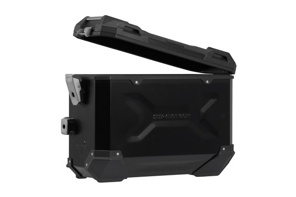 TRAX ADV aluminum case system Black. 37/37 l. Kawa Versys 1000 / 1000 S (18-).