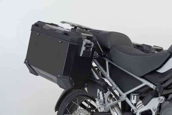 TRAX ADV aluminium case system Black. 45/37 l. Tiger 1200 models (22-).