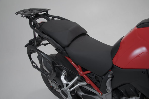 Support latéral PRO modèle USA Noir. Ducati Multistrada V4 (20-).