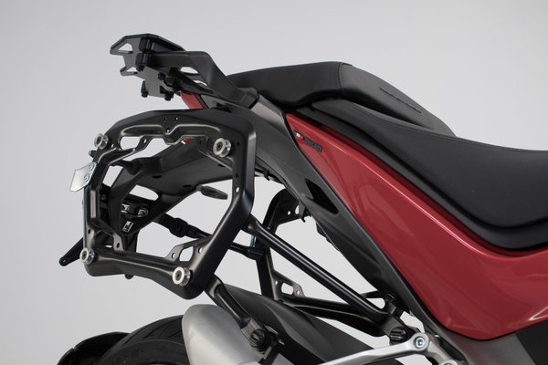 TRAX ADV aluminium case system Black. 37/37 l. Ducati Multistrada 1260 (17-).