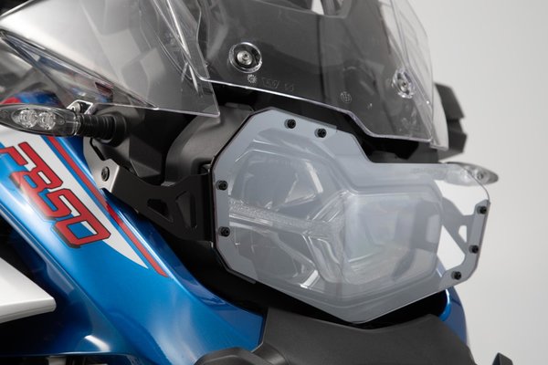 Protection de phare Support avec écran PVC. BMW F850GS Adv (18-).