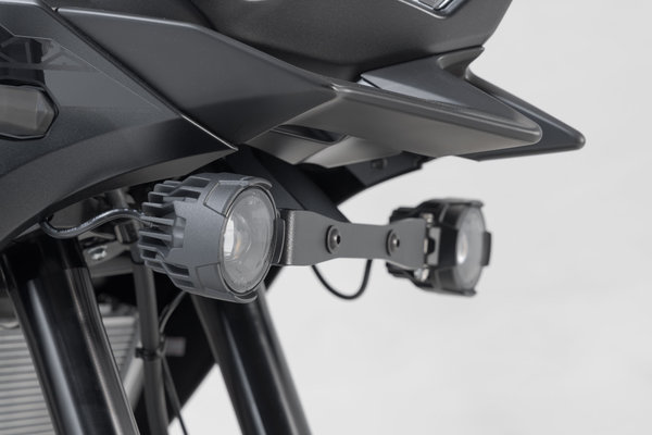 EVO fog light kit Black. Kawasaki Versys 650 (21-).