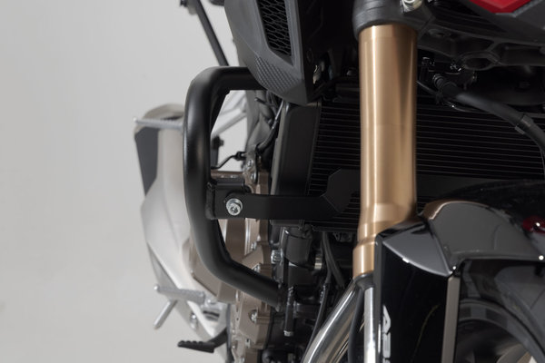 Protecciones laterales de motor Negro. Honda CB500F (12-).