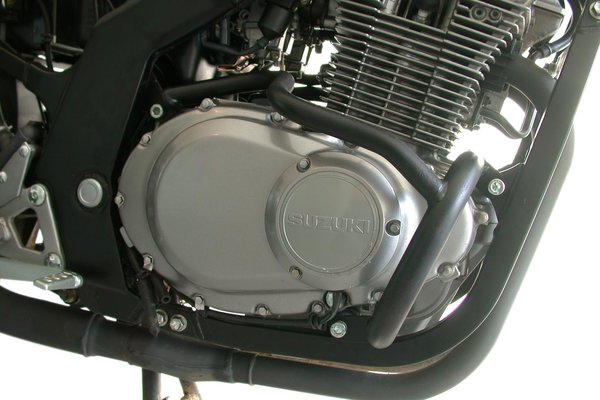 Protecciones laterales de motor Negro. Suzuki GS 500 E (89-08).