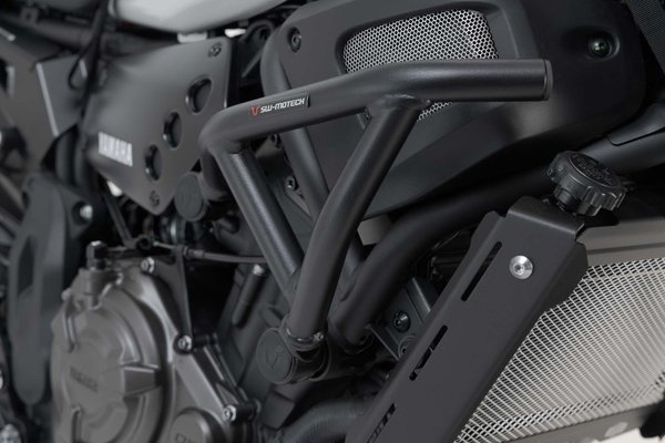 Protecciones laterales de motor Negro. Yamaha XSR700 (15-) / XSR700 XT (19-).