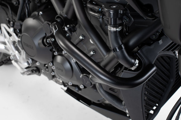 Protecciones laterales de motor Negro. Yamaha NIKEN (18-).