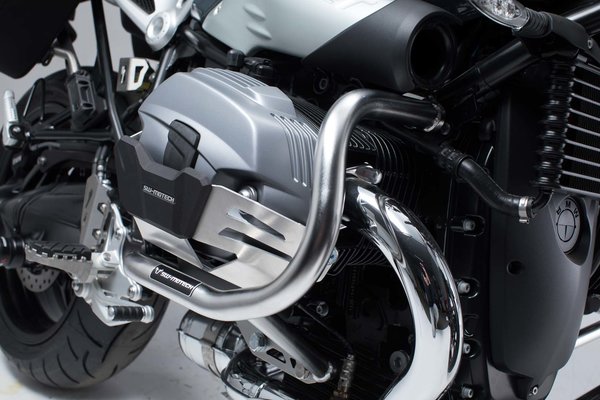 Protecciones laterales de motor Acero inoxidable. Modelos BMW R nineT (14-).