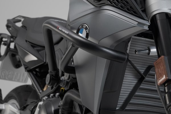 Protecciones laterales de motor Negro. BMW F 900 R (19-).