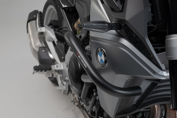 Protecciones laterales de motor Negro. BMW F 900 R (19-).
