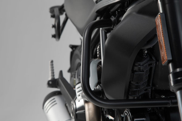 Protecciones laterales de motor Negro. Modelos Ducati Scrambler (14-).