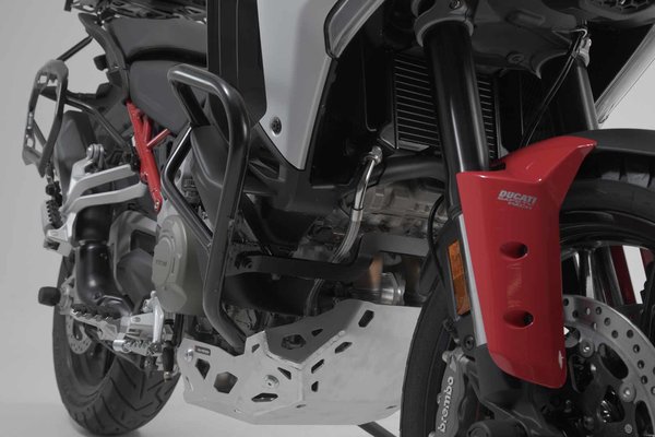 Protecciones laterales de motor Negro. Ducati Multistrada V 4 (20-).