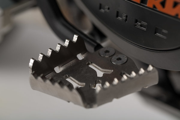 Expansion for brake pedal Silver. KTM models.