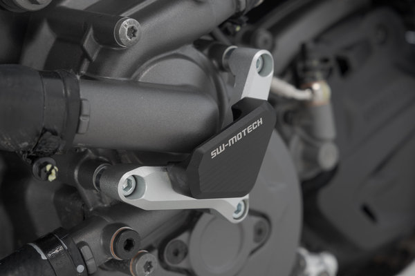 Water pump protection Silver/black. Ducati models.
