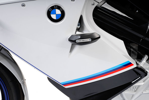 Kit de patins de cadre Noir. BMW F 800 ST (06-12).