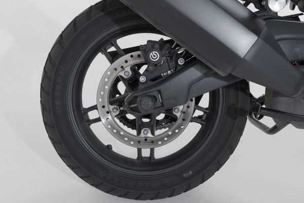 Kit de topes anticaidas para el eje trasero Negro. Harley-Davidson Pan America (21-).
