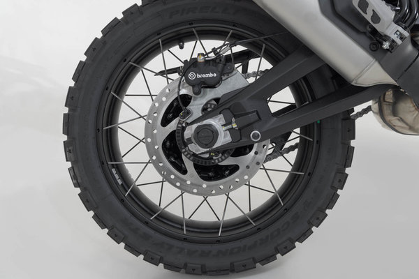 Slider set for rear axle Black. Ducati models (14-).