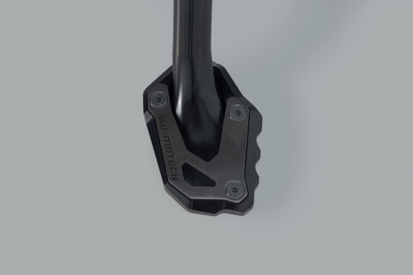 Extension for side stand foot Black/silver. Suzuki models.