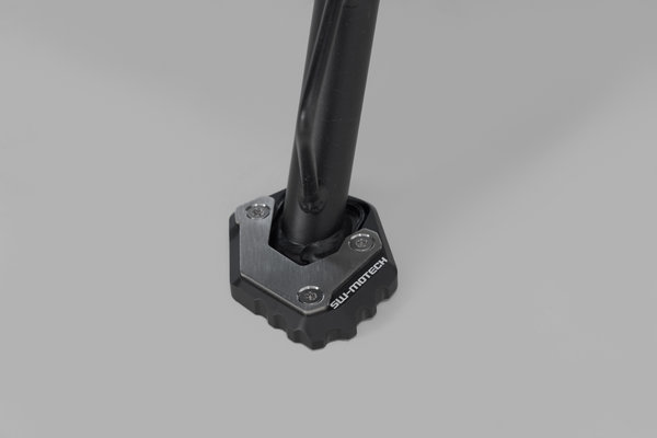 Extension de pied de béquille latérale Noir/gris. CFMoto 800MT (21-).