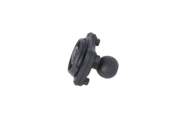 T-Lock holder for socket arm Incl. 1" ball. Black.